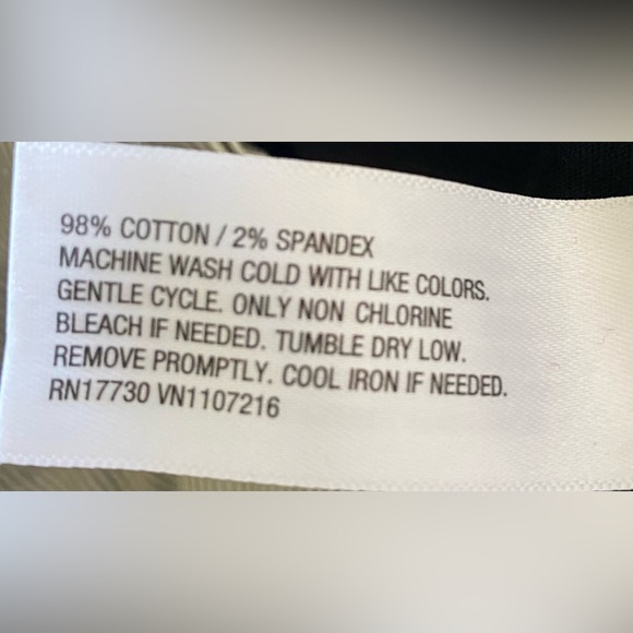 GOODFELLOW & CO The every where chino straight black NEW size 40X32L - Picture 13 of 13